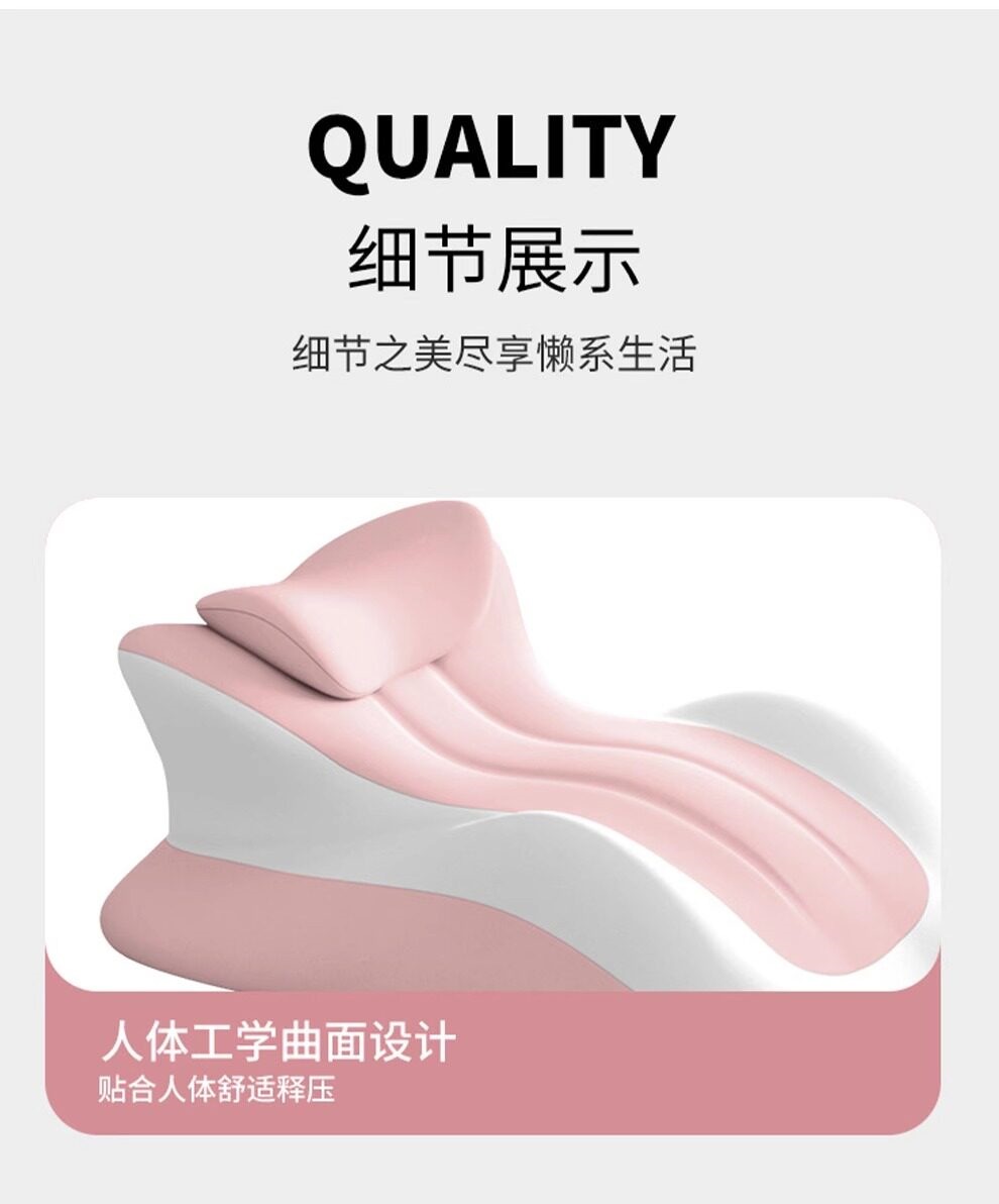 Suitable for German quality, this is a multi-functional cushion designed for use on beds, serving as a support pillow for lying down, sleeping on your stomach, and for supporting your legs and buttock