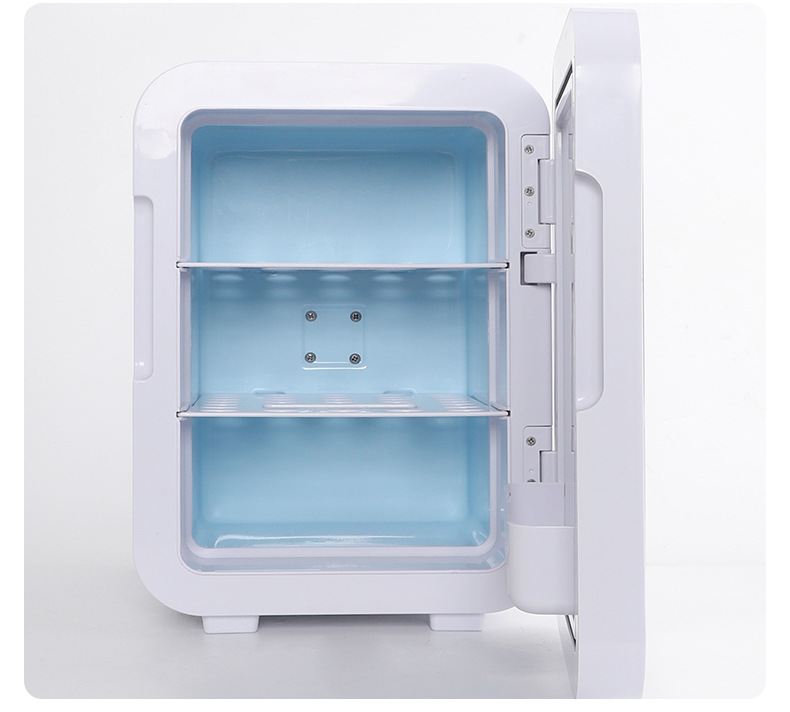 New cross-border model of small car and dormitory dual-use mini refrigerator, low power consumption, energy-saving, suitable for skincare products and cold drinks, mini refrigerator for preservation