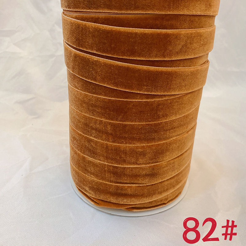 Cintas de flojo para el cabello, cinta de tejido, ropa, accesorios de ropa, cinta de terciopelo de color, accesorios de joyería DIY multi-especificaciones