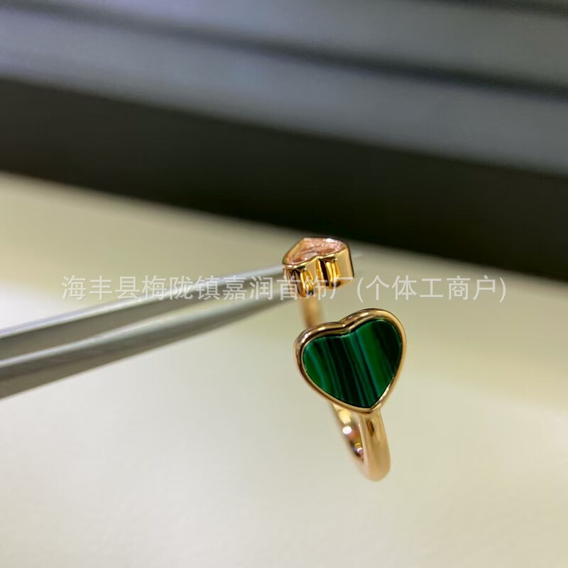 肖家红玛瑙爱心贝母肖邦项链高版孔雀绿简约手链系列套装跨境饰品|undefined