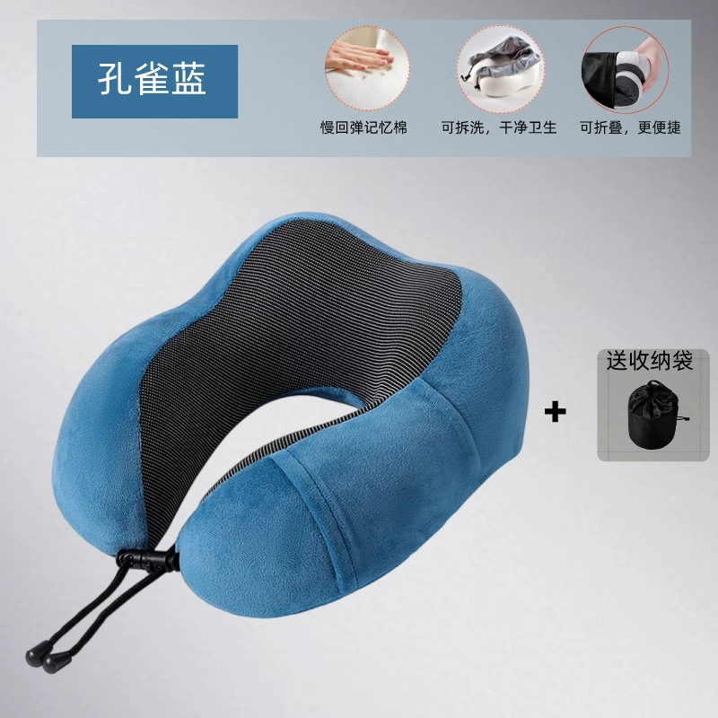 Handheld neck pillow for sleep for traveling, with neck protection