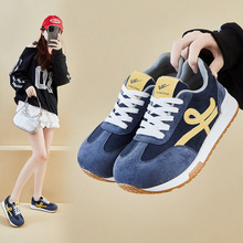 内增高ins韩版新款阿甘鞋女2025秋季学生跑步运动厚底休闲鞋RD102