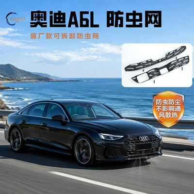Suitable for Audi A6, special anti-insect net, car radiator grille intake protection cover, modified accessories, automotive supplies