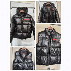 欧洲站冬季正确版潮牌P家新款面包服时尚百搭男女款御寒棉服外套