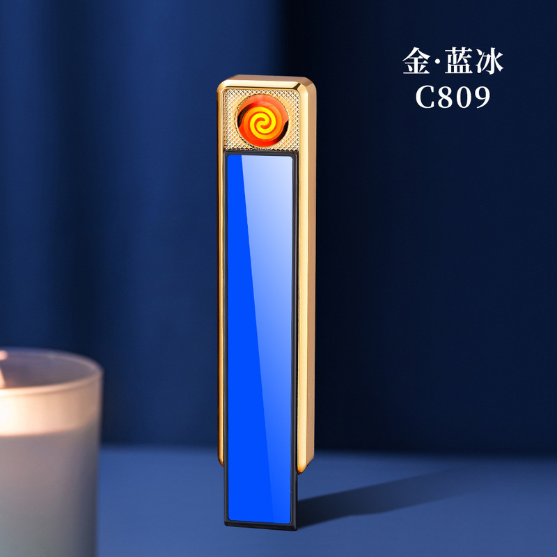 新款热销下拉钨丝点烟器USB充电打火机便携迷你小巧广告logo批发|undefined