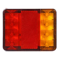 Трансграничный экспорт Новый 12V24V12-80V светодиодный задний фонарь сельскохозяйственный автомобиль грузовик задний фонарь