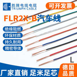胜牌德标单芯XLPE汽车线FLR2X-B机床电气设备内部布线0.35-6平方
