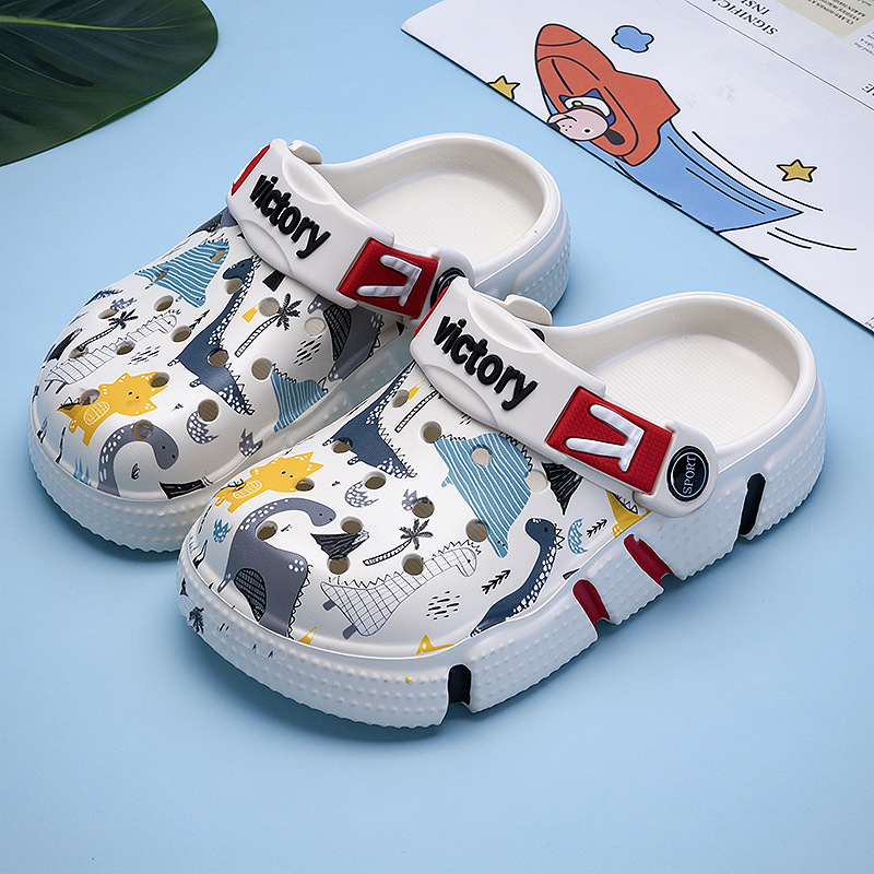 top Quality Children's Slippers, Boys' Clogs, Baby 2026 Spring New Style, Girls' Breathable Home Non-Slip Lightweight Beach Sandals_voghion.com