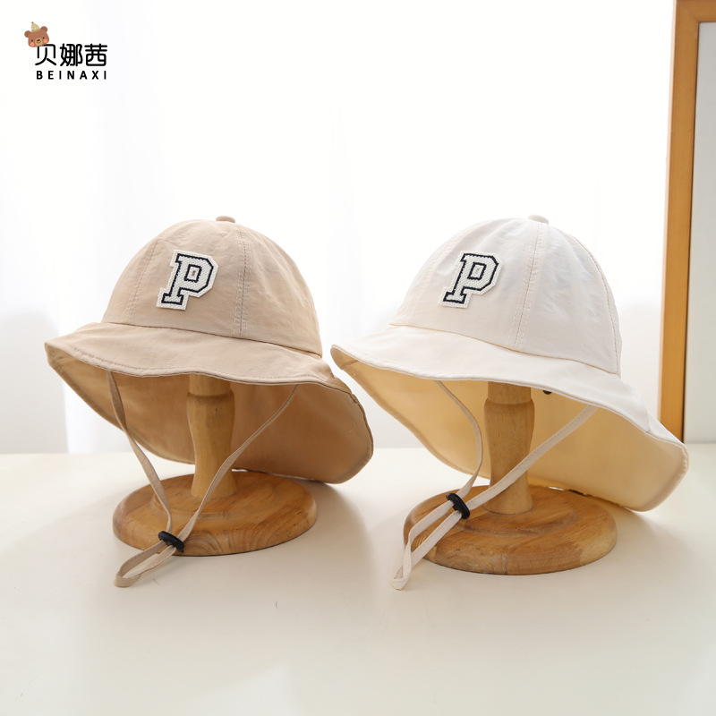 Children's demi-season thin summer sun hat for boys to go out