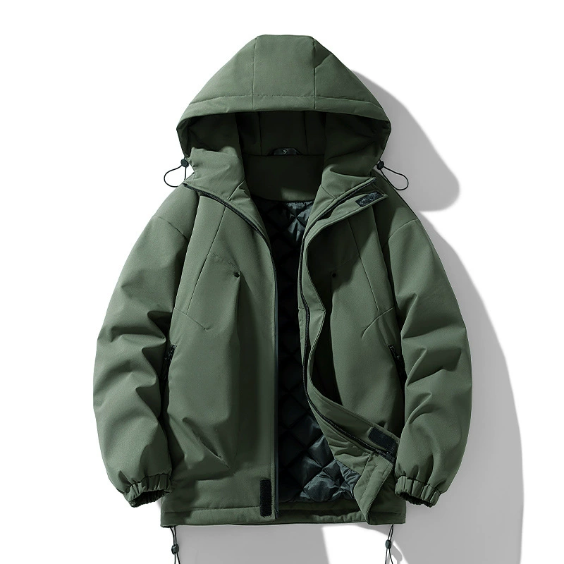 Узкий пуховик oversize унисекс, утепленная зимняя куртка с капюшоном, несколько цветов, размеры S–3XL