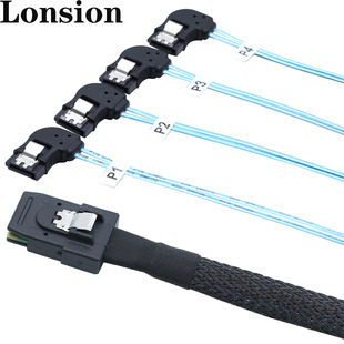 MINI SAS HD SFF-8087�D4X SATA�󏝸��ٷ������C���B�Ӿ���