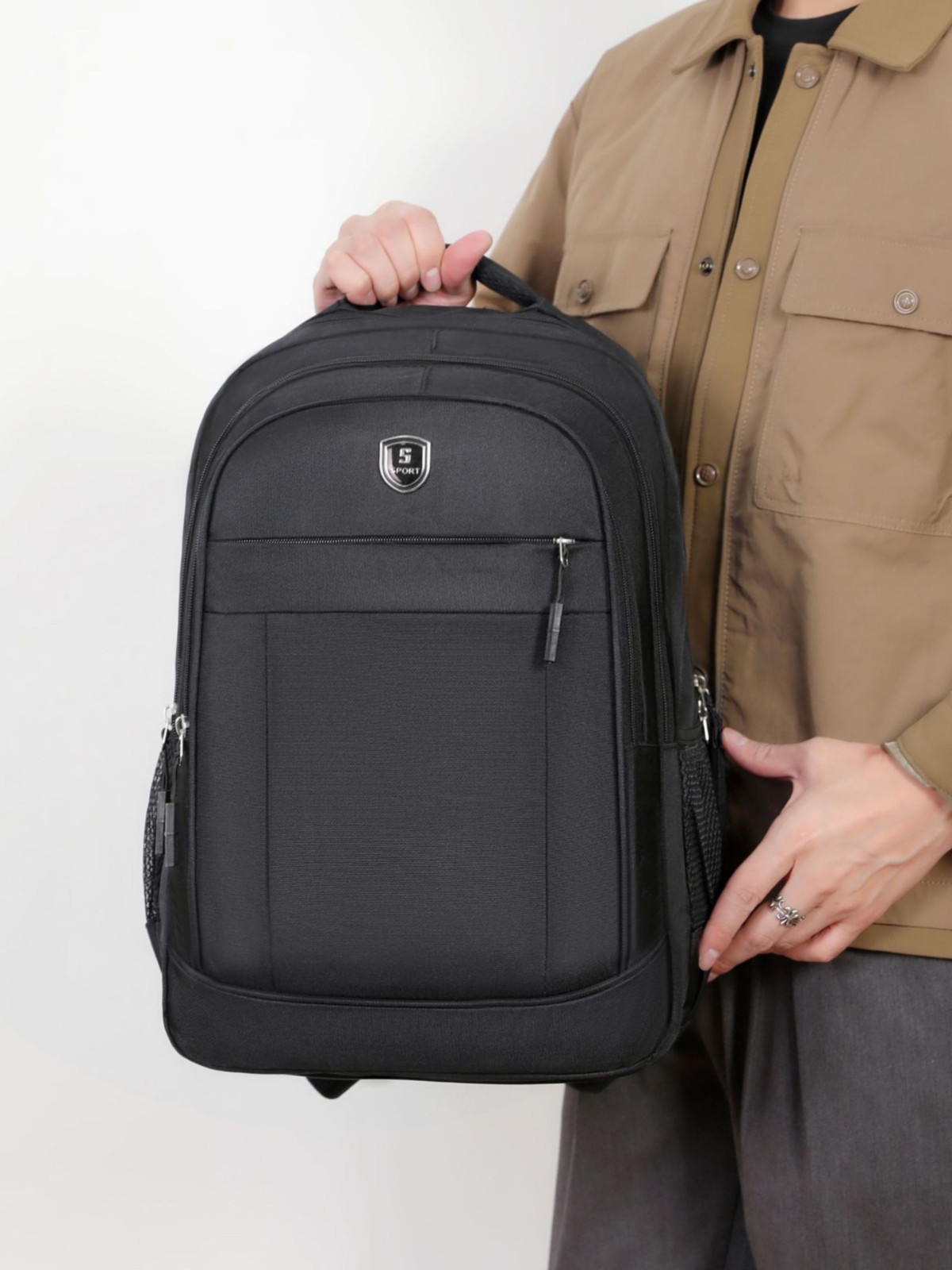 Mochila de computadora mayorista transfronteriza viaje de negocios de larga distancia, mochila de hombro, mochila de estudiantes de secundaria