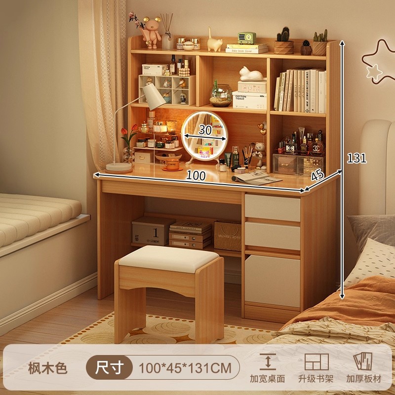 Escritorio de computadora, comedor, dormitorio simple, escritorio moderno, mesa de maquillaje, gabinete de maquillaje, espejo de cama, nuevo