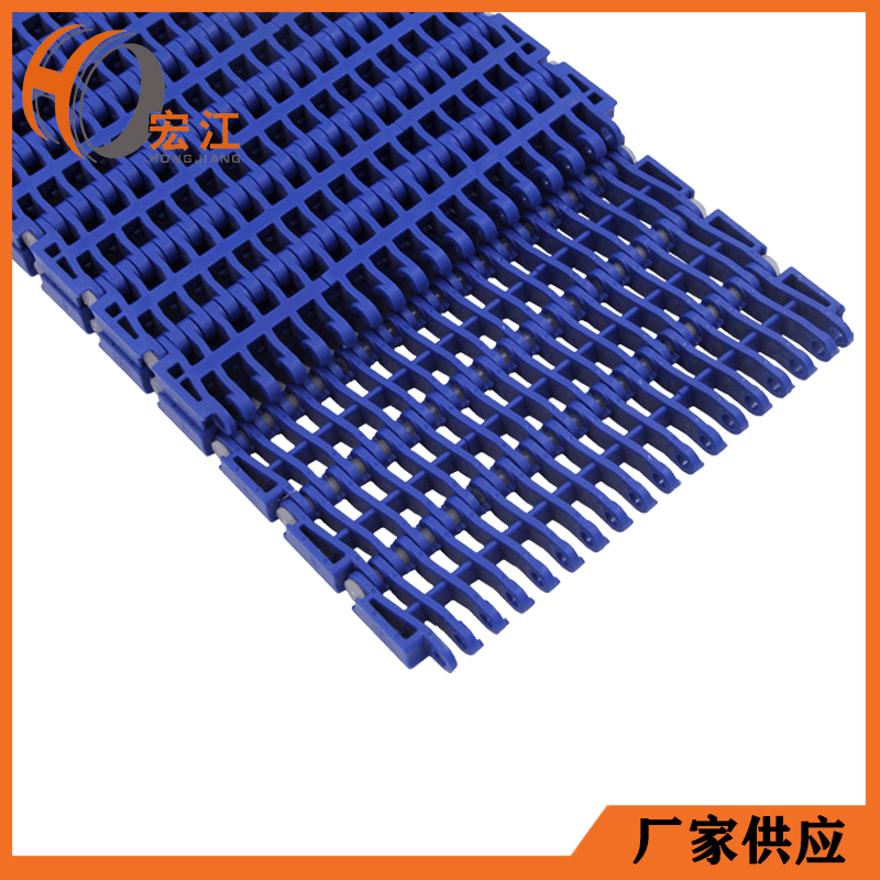 输送机备件平格塑料输送网链制罐业塑钢输送带网带同步传送网链