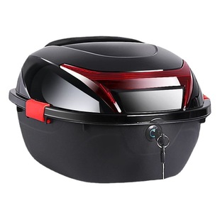 Motorcycle trunk electric rear trunk extra large anti-shake battery car thickened scooter storage toolbox Universal