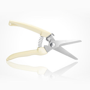 Floristería arte floral tijeras de podar al por mayor herramientas de arreglos florales para el hogar materiales de embalaje de flores rosas tijeras de boca curva