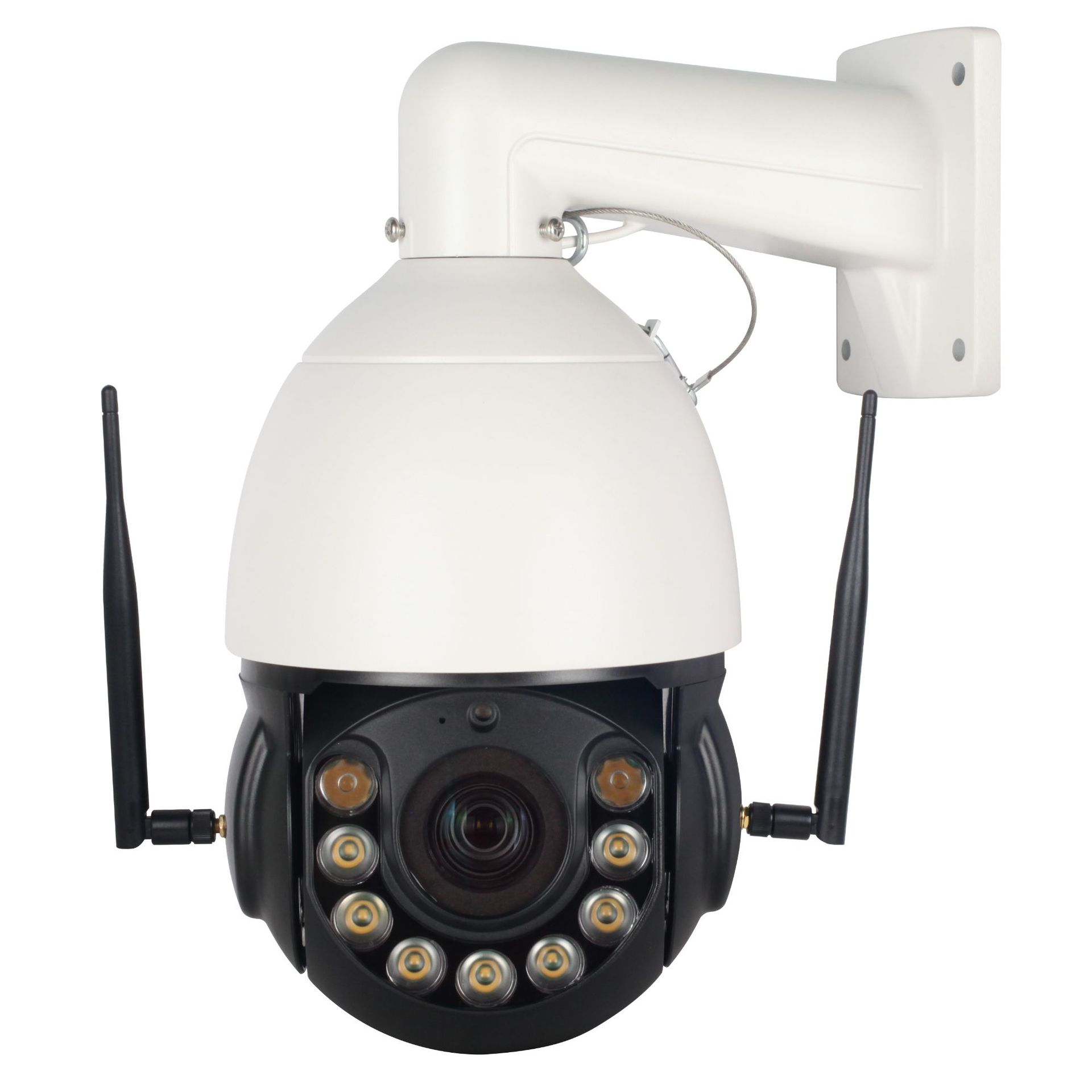 Inalámbrico WiFi cámara de vigilancia 4G hogar teléfono móvil remoto intercomunicador HD visión nocturna Monitor Cámara gran angular