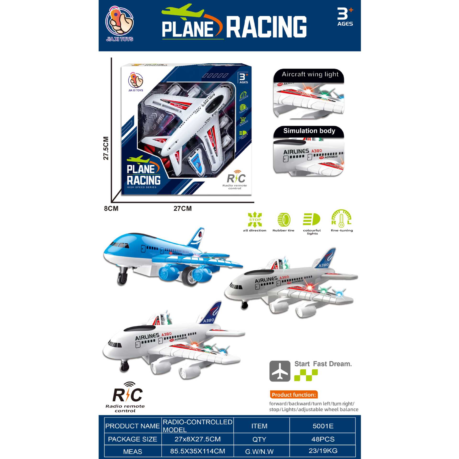 Juguetes infantiles simulación de aviones militares set 1: 14 cajas de regalo modelo de juguetes de caza eléctrica de control remoto inalámbrico