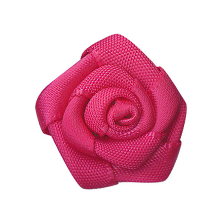 Yao Ming al por mayor 2cm rosa hecha a mano accesorios de ropa de decoración de flores de 5 puntos de rosa de cinco estrellas image 12