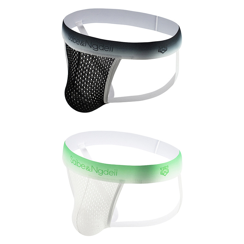 Vyriški seksualūs tinklelio stringai iš ledo šilko laidūs orui_voghion.com