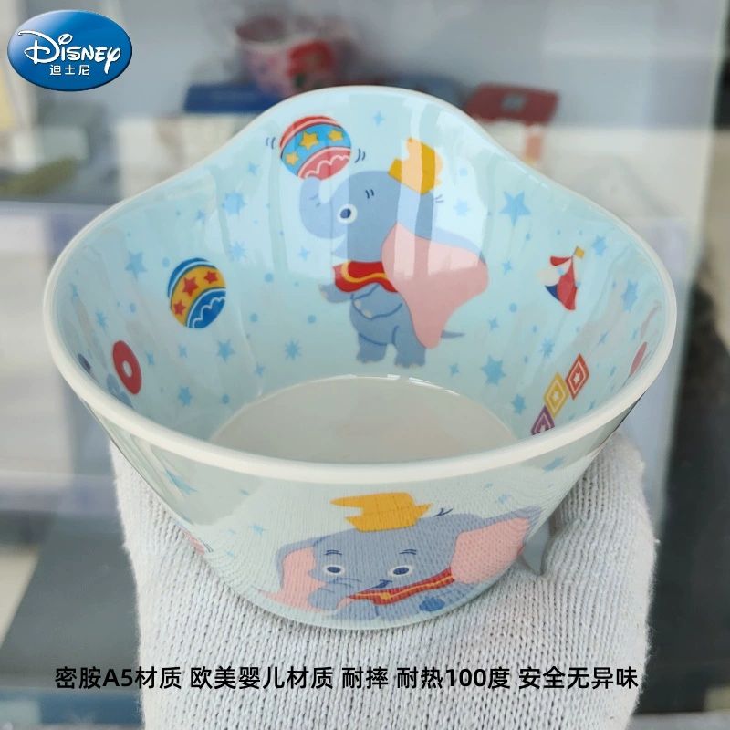 Disney, tableware for feeding, cartoon children's shatterproof dinner plate for food