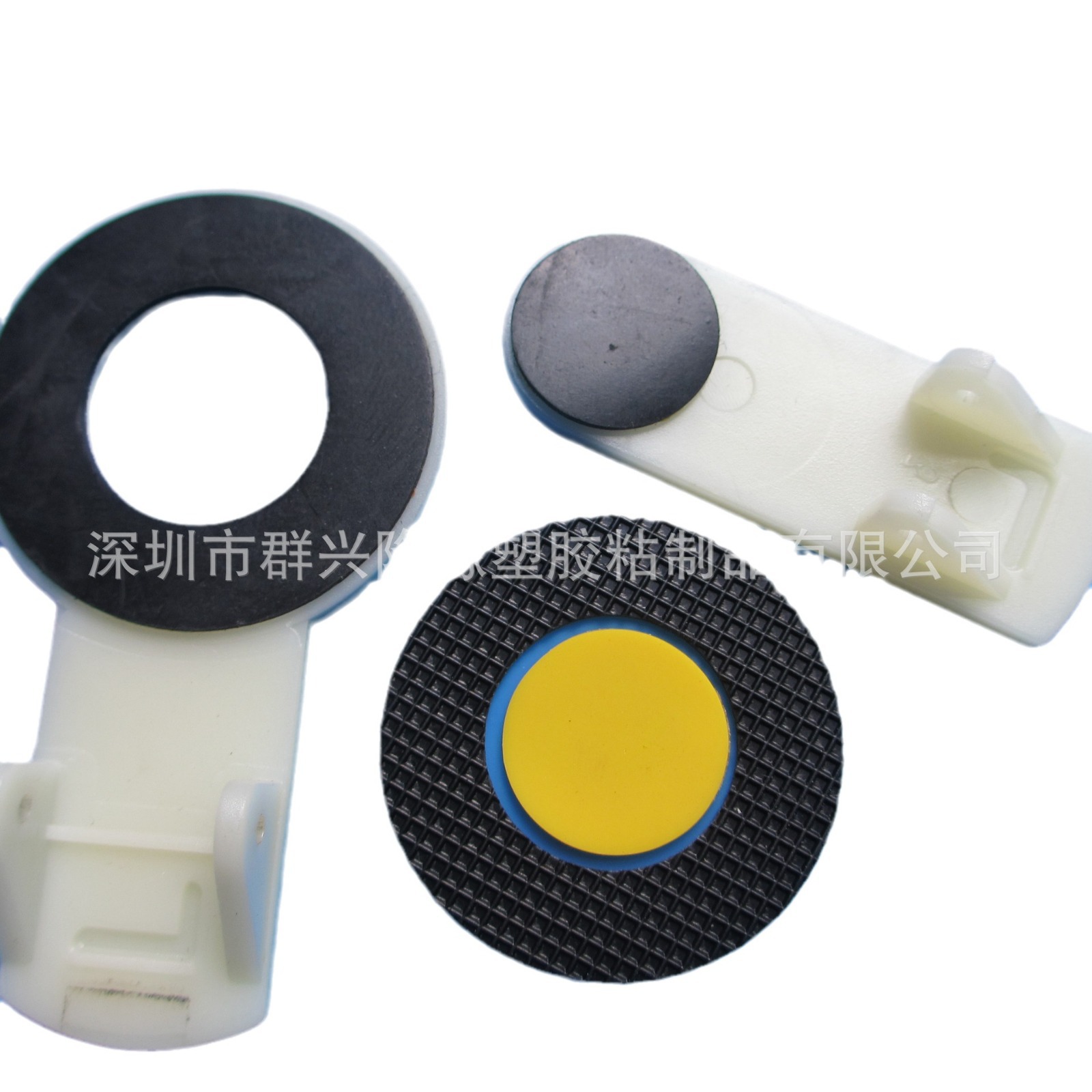 黑色EVA防震脚垫 网格硅胶防滑脚垫 镜头夹子防滑垫