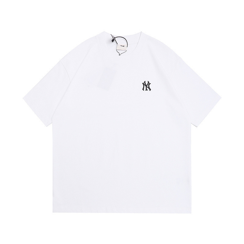 高バージョン.MLB 男女カップルクラシック小刺繍スポーツカジュアルファッション Tシャツ半袖 25 春の新作|undefined