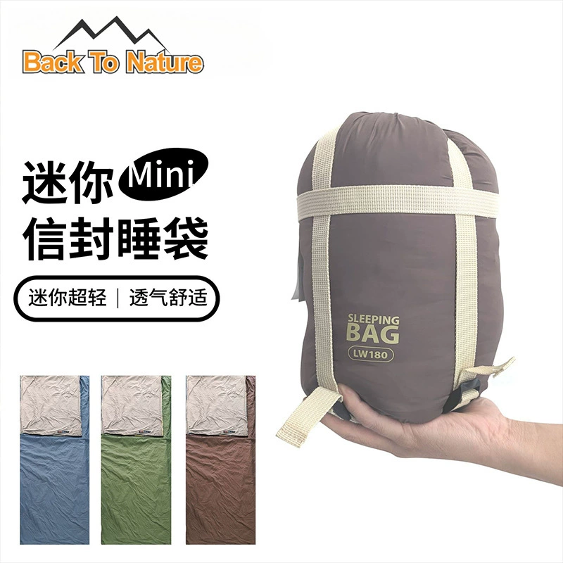 Мини-спальный мешок для взрослых, сверхпрочный, для путешествий, походов, кемпинга, из пухового хлопка, грязеотталкивающий, летний спальный мешок, можно стирать в машине, можно комбинировать