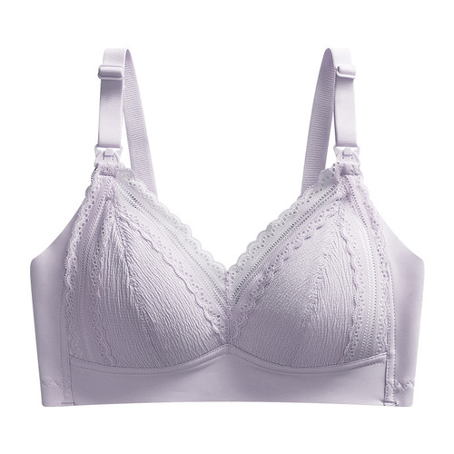 Maternity nursing bra with fixed cups for shaping, preventing sagging, comfortable and breathable during pregnancy and postpartum, nursing bra with thin design