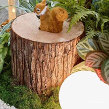 幼儿园造景树桩商场布置道具服装店橱窗背景办公室落地装饰