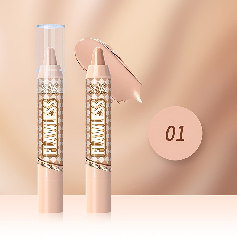 USHAS Europa y los Estados Unidos transfronterizos spot pen concelable multicolor impermeable antiperspirante líquido de concelable duradero SAC029A + B