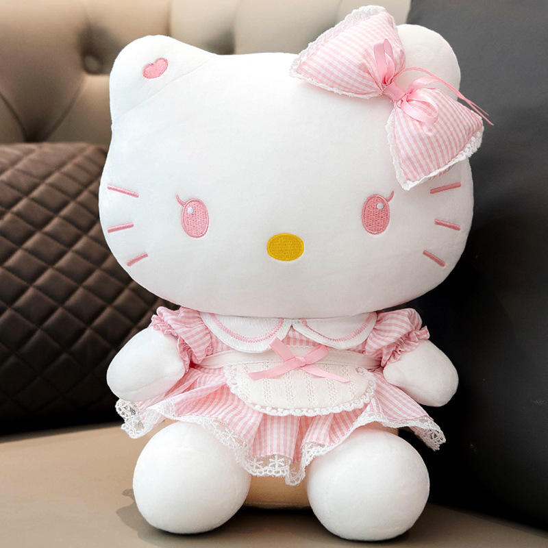hellokitty公仔毛绒玩具可爱洛丽塔kt猫咪安抚玩偶娃娃生日礼物女|undefined
