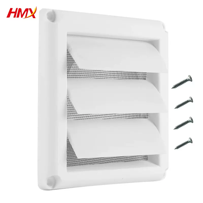 PP带防虫网配镙丝室内室外自垂式自然风进出塑胶塑料风口现货