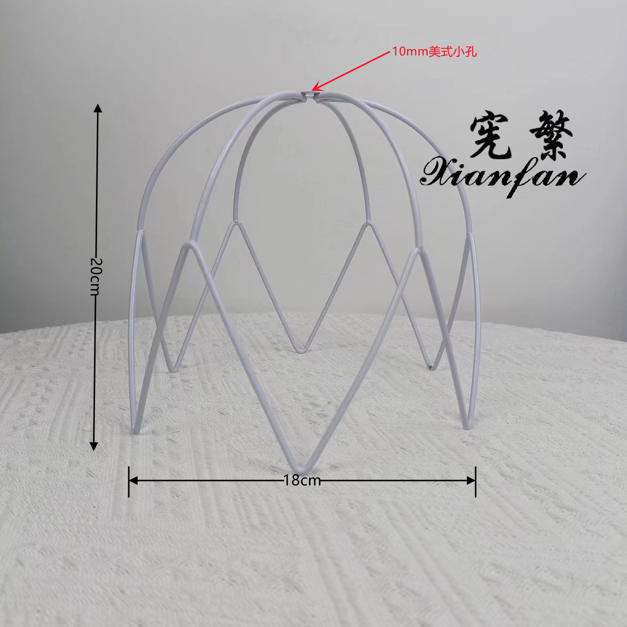 Xianfan suministro directo de fábrica una variedad de pantalla opcional Marco de hierro lámpara de mesa lámpara de techo piso decoración dormitorio sala de estar accesorios de la lámpara