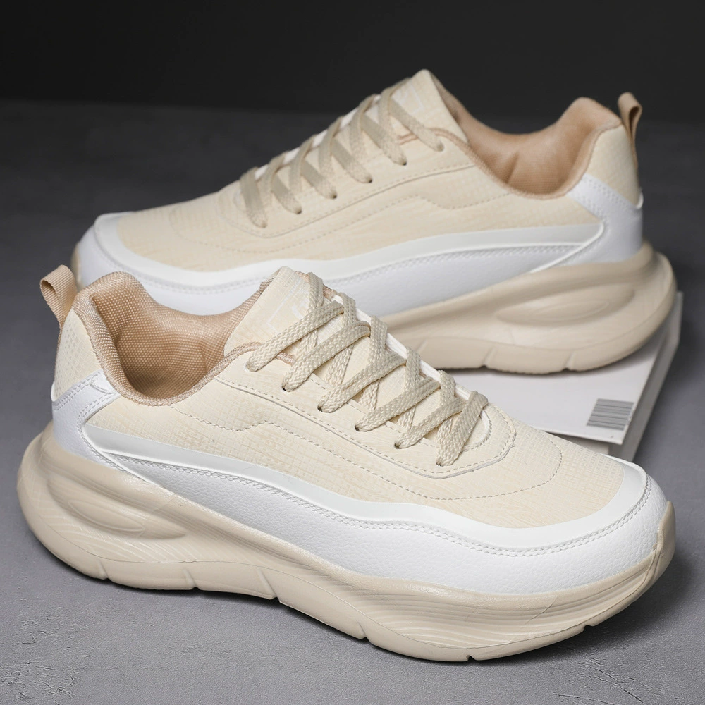 Толстая подошва трансграничная мужская обувь весна и осень новая кроссовка повседневная спортивная обувь