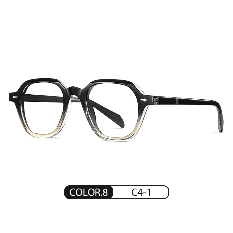 Nuevas gafas de sol de placa S31103 moda retro gafas de sol a prueba de rayos UV hombres y mujeres mismas gafas de luz anti-azul