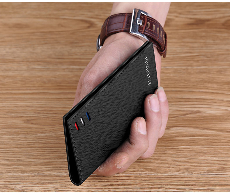 Ví card holder nam da thật mini mỏng nhẹ Emperor Paul, hộp đựng thẻ bằng da đựng giấy phép lái xe chi tiết 13