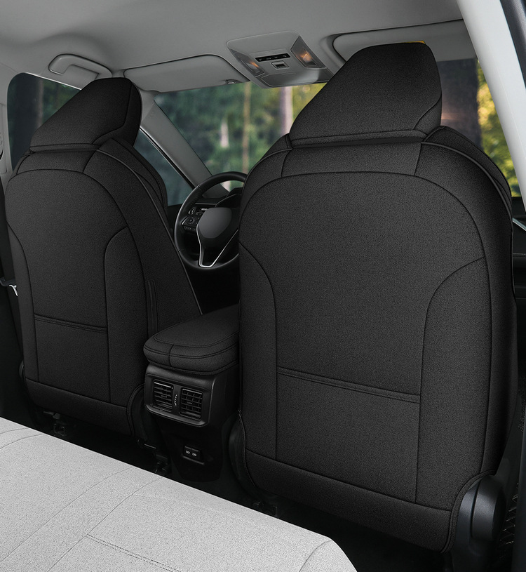 Suitable for Toyota Frontlander Car Seat Covers 2022-2024 Models, Fabric Linen Breathable Full Surround Seat Cushion Cover