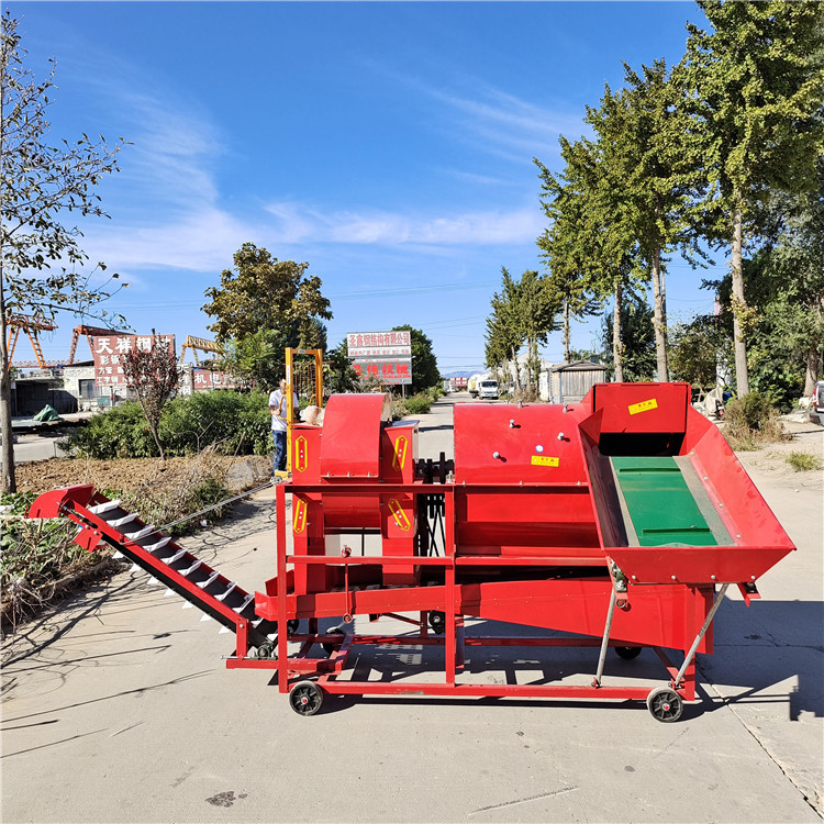 宇悦牌农用花生摘果机  自动装袋打果机 干湿两用果子秧果分离机