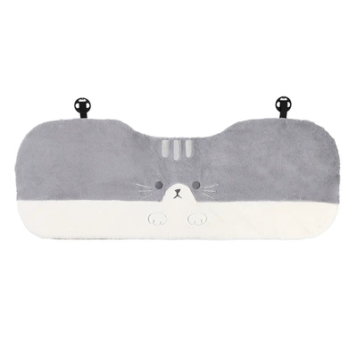 Headrest cat claw car neck - cats-paw-cushion-gray-rear
