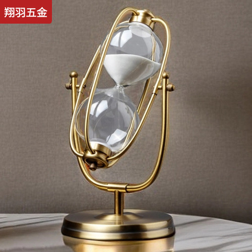 Jindian Rotating Hourglass Timer Home Living Room Study Ornament Creative Quicksand Decoration Gift Hourglass Ornament