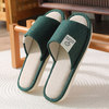 Summer slippers indoor, non-slip footwear, 2023, wholesale, cotton and linen