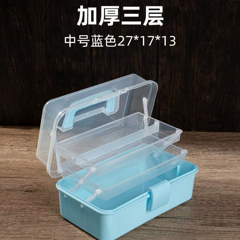 薬箱家庭用大容量救急箱医療多層薬箱緊急収納ボックスホームスーツケース|undefined