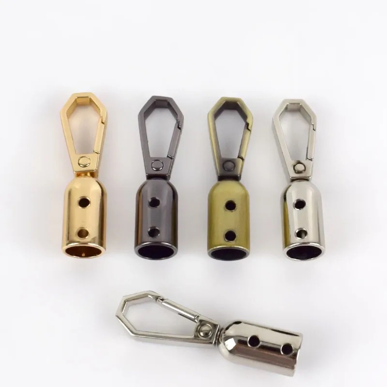 Campana gancho hebilla cuerda accesorios DIY equipaje manija pullover hardware borla colgante joyería Amazon
