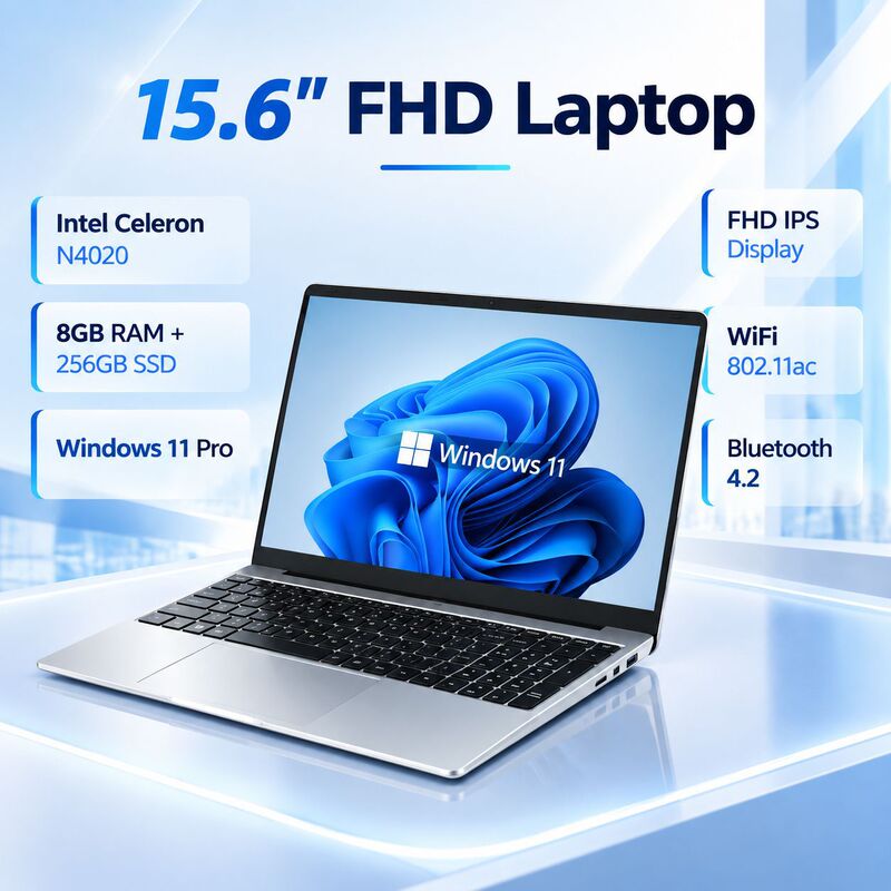2026 New Model 15.6inch Lightweight Laptop N4020 Gaming Notebook Portable Laptop 8G+512G 2026 New Model 15.6inch Lightweight Laptop N4020 Gaming Notebook Portable Laptop 8G+512G