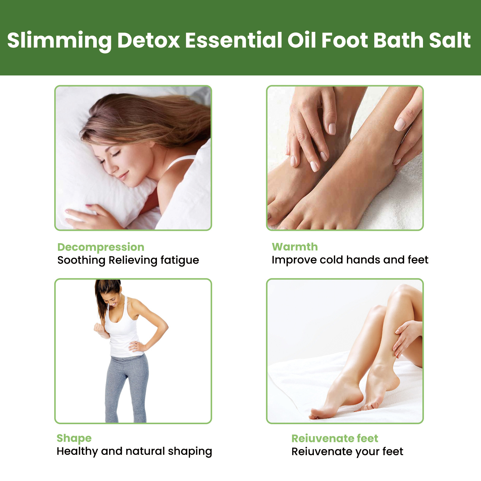 EELHOE essential oil bath salt for deep cleaning sewage discharge, body slimming and foot care,_voghion.com