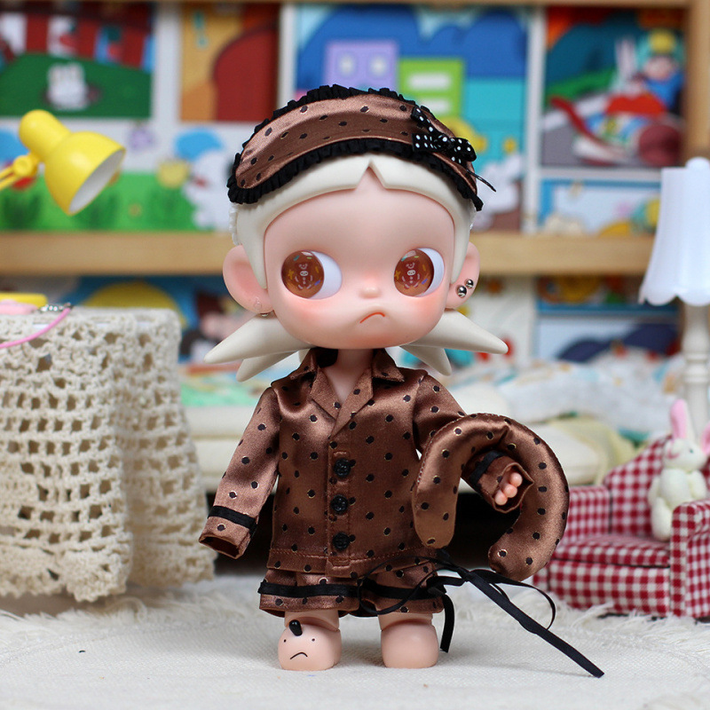 20cm Gazi Sister Doll Clothes, High-End Pajamas with Silky Fabric, Zsiga's Dream Place 1/8 Scale Movable Doll Clothes 20cm Gazi Sister Doll Clothes, High-End Pajamas with Silky Fabric, Zsiga's Dream Place 1/8 Scale Movable Doll Clothes
