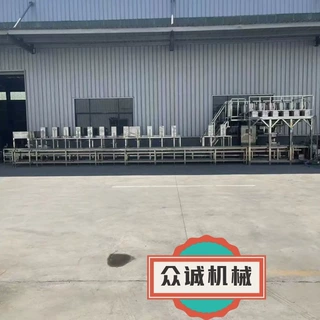 大型步进式豆腐机生产线全自动石膏众诚豆制品设备加工厂磨浆机