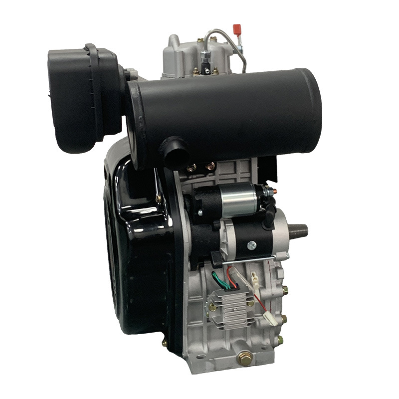 1100F Diesel Engine Powered Single-Cylinder Air-Cooled 14 Horsepower Agricultural Marine Small Tractor Micro Tiller