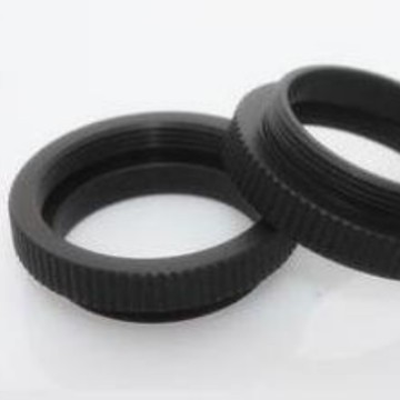 监控摄像机5mm内亚光C-CS转接环 连接圈 工业相机C接圈 C转CS接口